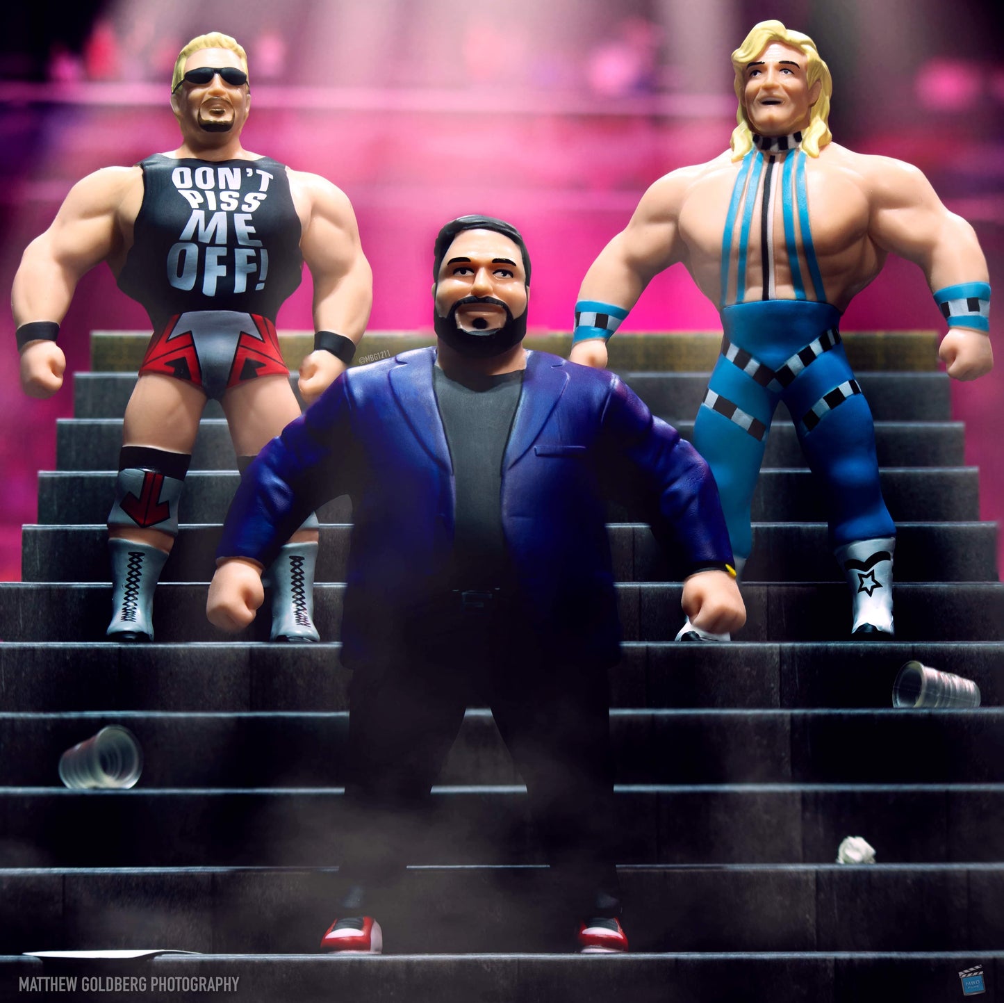 MY WORLD WITH JEFF JARRETT- SET OF 3 MAJOR BENDIES (FREE US SHIPPING)
